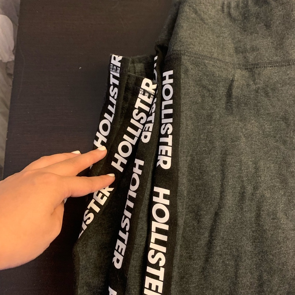 Logo Striped Leggings